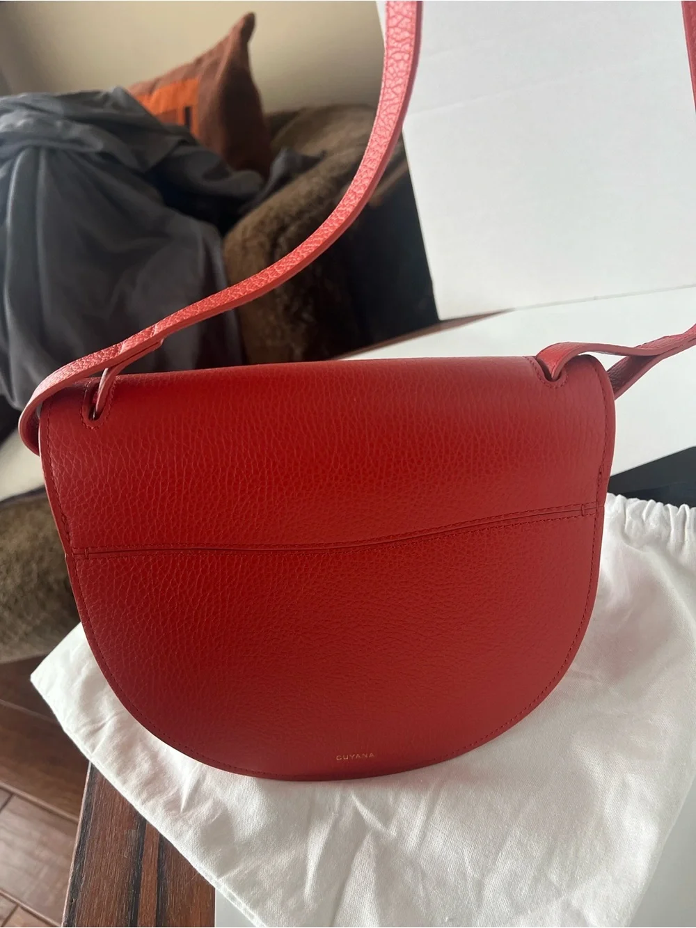 Cuyana double moon crossbody NWOT - Picture 9 of 14